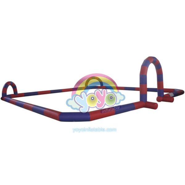 30ft Red Blue Arch Inflatable Racing Track YY-SP250412 (2)
