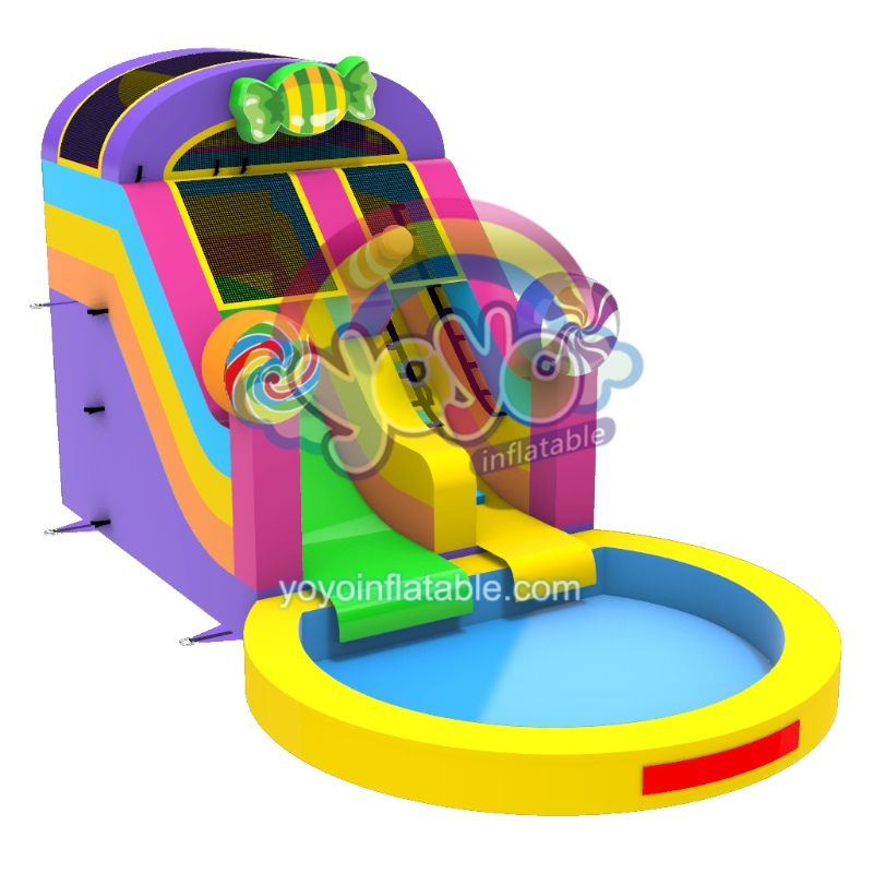 Candy Kingdom Inflatable Commercial Water Slide YY-WSL250435 (3)