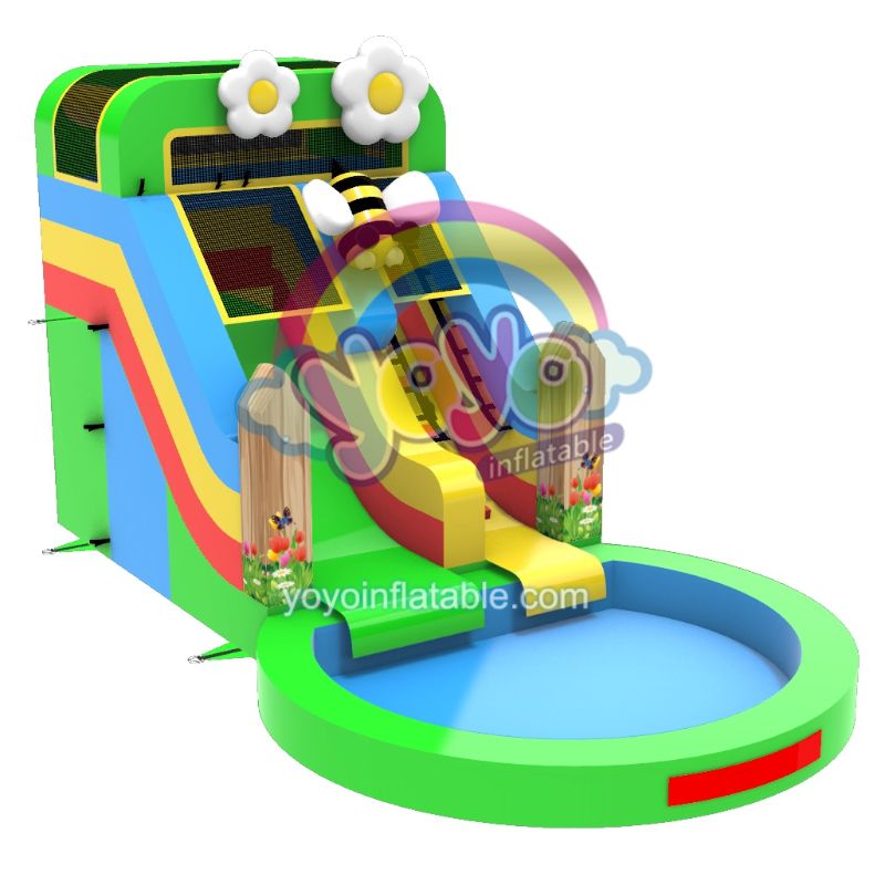 Commercial Gardens Sky Inflatable Water Slide YY-WSL250434 (3)