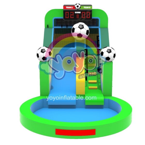 Football Match Commercial Inflatable Water Slide YY-WSL250432 (2)