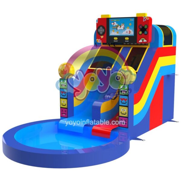 Game World Commercial Inflatable Water Slide YY-WSL250428 (1)