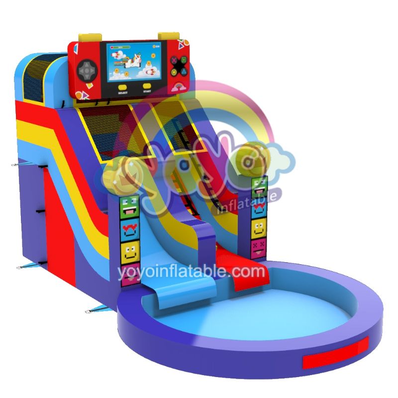 Game World Commercial Inflatable Water Slide YY-WSL250428 (3)