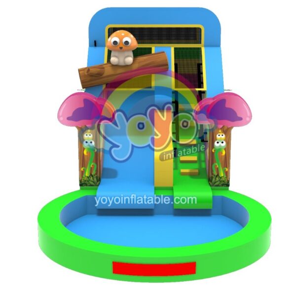 Inflatable Magic Forests Commercial Water Slide YY-WSL250433 (2)