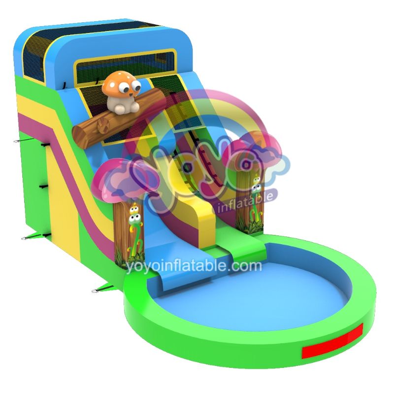 Inflatable Magic Forests Commercial Water Slide YY-WSL250433 (3)