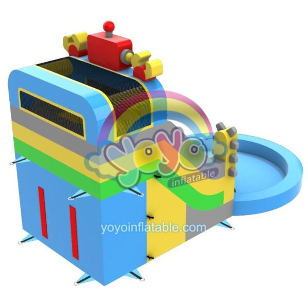 Robot Inflatable Commercial Water Slide YY-WSL250425 (4)