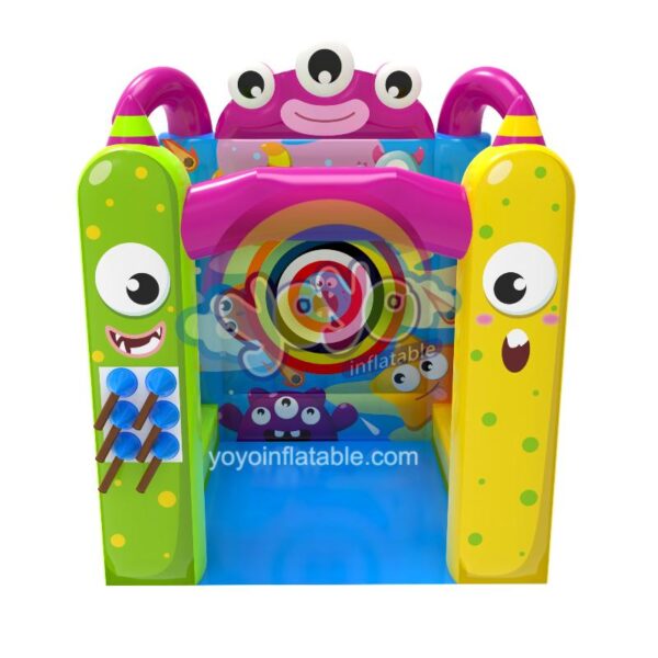Single Player Monster Axe Throwing Inflatable Games YY-SP250515 (2)