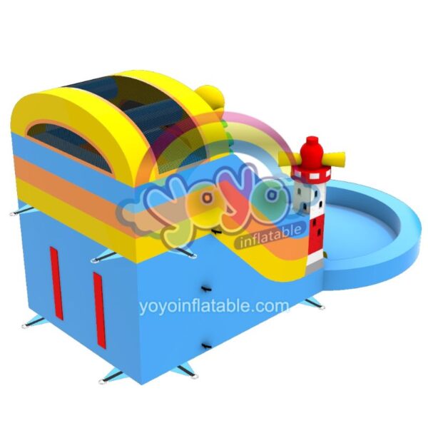 Surfing Duck Inflatable Commercial Water Slide YY-WSL250427 (4)
